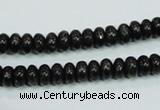 CLB300 15.5 inches 3*6mm rondelle black labradorite gemstone beads