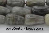 CLB725 15.5 inches 10*30mm teardrop labradorite gemstone beads