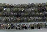 CLB755 15.5 inches 2.5*4mm faceted rondelle AB-color labradorite beads