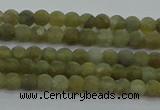 CLB870 15.5 inches 3mm round matte labradorite gemstone beads