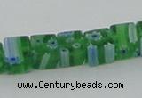 CLG561 16 inches 6*6mm cube lampwork glass beads wholesale