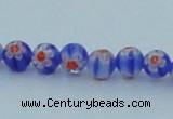 CLG625 10PCS 16 inches 6mm round lampwork glass beads wholesale