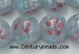 CLG759 15 inches 12mm round lampwork glass beads wholesale