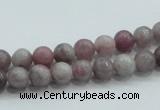 CLI51 15.5 inches 6mm round natural lilac jasper beads wholesale