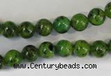 CLJ220 15.5 inches 8mm round dyed sesame jasper beads wholesale