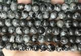 CLJ531 15.5 inches 4mm,6mm,8mm,10mm & 12mm round sesame jasper beads