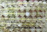 CLQ363 15 inches 10mm round lemon quartz gemstone beads