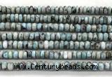 CLR627 15.5 inches 5*8mm rondelle larimar gemstone beads