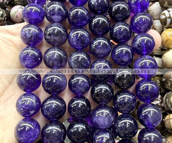 CLS604 15 inches 16mm round amethyst gemstone beads