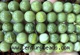 CLS624 15 inches 16mm round China jade beads wholesale