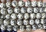 CLS631 15 inches 16mm round dalmatian jasper beads wholesale