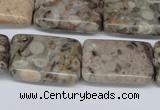 CMB27 15.5 inches 18*25mm rectangle natural medical stone beads