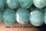 CME211 15.5 inches 7*9mm - 8*10mm pumpkin amazonite beads