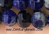 CME216 15.5 inches 7*9mm - 8*10mm pumpkin sodalite beads