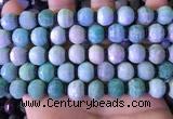 CME325 15.5 inches 9*11mm - 10*12mm pumpkin amazonite beads