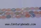 CMG266 15.5 inches 10*14mm faceted oval morganite beads