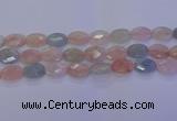 CMG267 15.5 inches 12*16mm faceted oval morganite beads