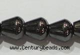 CMH138 15.5 inches 8*8mm teardrop magnetic hematite beads