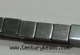 CMH160 15.5 inches 6*6mm cube magnetic hematite beads wholesale