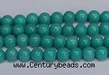 CMJ190 15.5 inches 4mm round Mashan jade beads wholesale