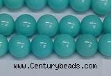 CMJ193 15.5 inches 10mm round Mashan jade beads wholesale