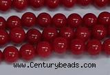 CMJ23 15.5 inches 6mm round Mashan jade beads wholesale