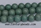 CMJ283 15.5 inches 8mm round Mashan jade beads wholesale