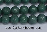 CMJ291 15.5 inches 10mm round Mashan jade beads wholesale