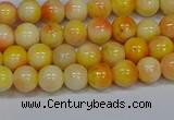 CMJ506 15.5 inches 6mm round rainbow jade beads wholesale