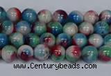 CMJ730 15.5 inches 6mm round rainbow jade beads wholesale