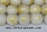 CMJ902 15.5 inches 8mm round Mashan jade beads wholesale