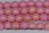 CMJ915 15.5 inches 4mm round Mashan jade beads wholesale