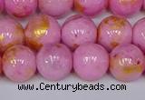 CMJ917 15.5 inches 8mm round Mashan jade beads wholesale