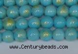 CMJ965 15.5 inches 4mm round Mashan jade beads wholesale