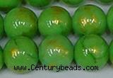 CMJ978 15.5 inches 10mm round Mashan jade beads wholesale