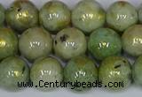 CMJ982 15.5 inches 8mm round Mashan jade beads wholesale