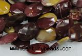 CMK25 15.5 inches 15*20mm faceted oval mookaite beads wholesale