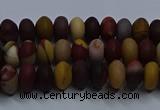 CMK300 15.5 inches 4*6mm rondelle matte mookaite beads wholesale