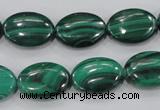 CMN105 15.5 inches 15*20mm oval natural malachite beads wholesale