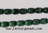 CMN218 15.5 inches 7*9mm teardrop natural malachite beads wholesale