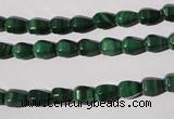 CMN229 15.5 inches 5*7mm faceted teardrop natural malachite beads