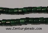 CMN236 15.5 inches 5*7mm heishi natural malachite beads wholesale