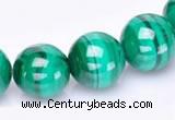 CMN39 AB grade 8mm round natural malachite beads Wholesale