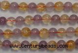 CMQ215 15.5 inches 6mm round multicolor quartz gemstone beads