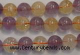 CMQ217 15.5 inches 10mm round multicolor quartz gemstone beads