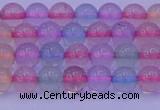 CMQ331 15.5 inches 6mm round colorful quartz beads wholesale