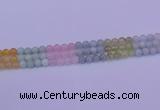 CMQ361 15.5 inches 6mm round rainbow quartz beads wholesale