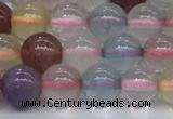 CMQ570 15.5 inches 6mm round mixed quartz beads wholesale