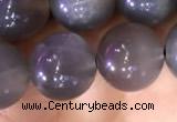 CMS1423 15.5 inches 10mm round black moonstone beads wholesale