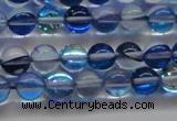 CMS1581 15.5 inches 6mm round synthetic moonstone beads wholesale